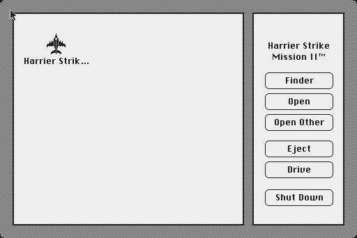 Screenshot for Harrier Strike Mission II